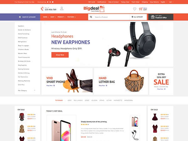 Tecnolog&iacute;a / Perfumeria / Ropa